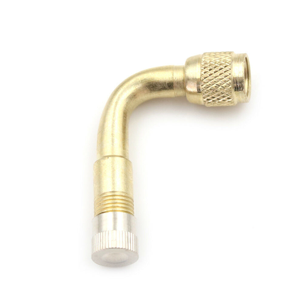 Tyre Valve Extension 90 Degree Adaptor Motorcycle Car Tire Stem ExtenderL.l8