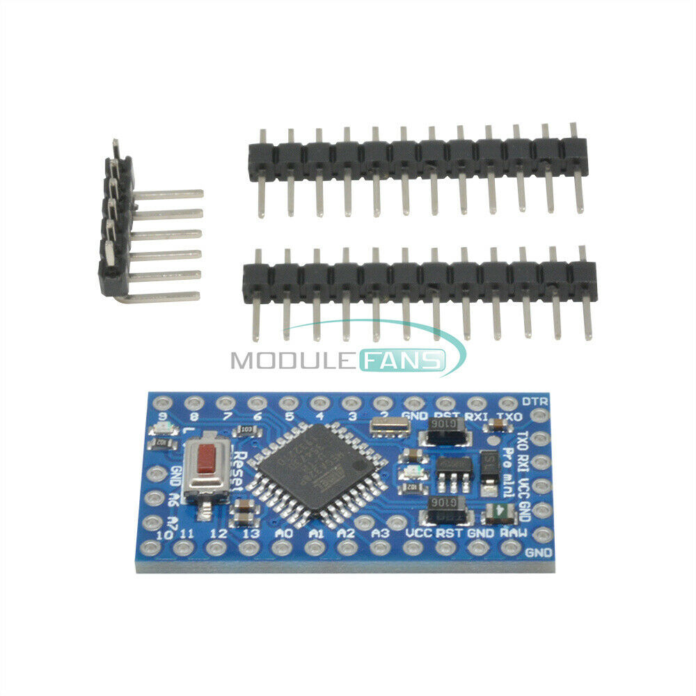 2PCS Pro Mini atmega328 5V 16M Replace ATmega128 for Arduino Nano