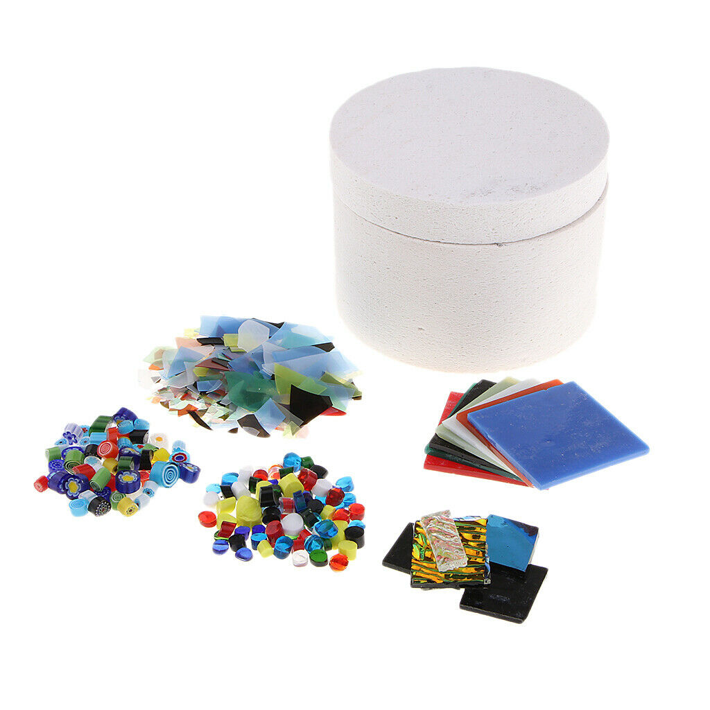 Pro Microwave Kiln Kit Set For Fusing Glass Jewelry Tool DIY Neckalce Pendant