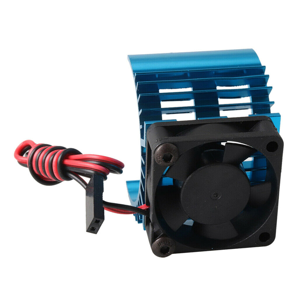 540 550 Motor Heatsink W/ Cooling Fan For HSP Axial  1/10 RC Car DIY