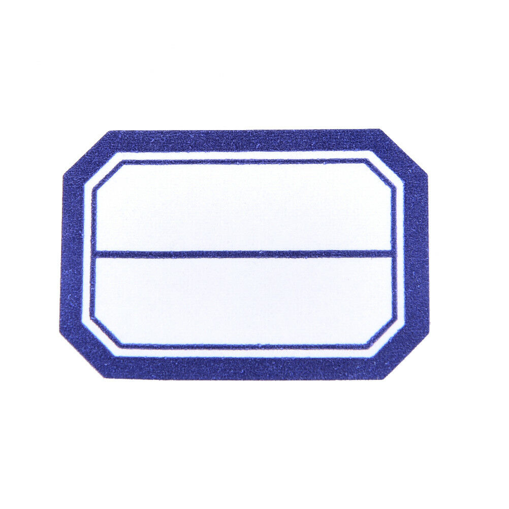 12X Self Adhesive Sticky White Label Writable Name Stickers Blank Note Labels Tt