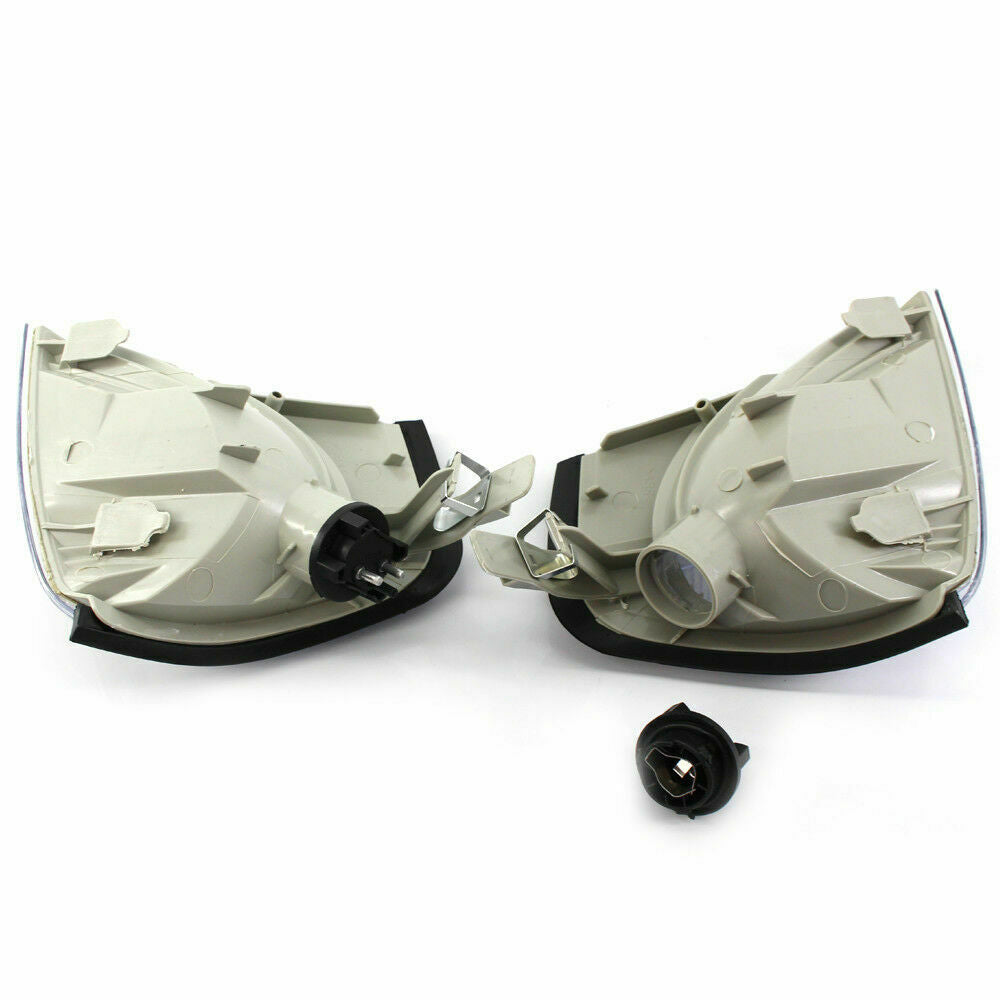 Pair Clear Corner Turn Signal Light for Mercedes Benz C Class W202 1994-2000