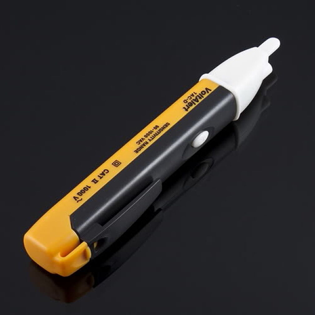 2x AC Power Outlet Voltag Sensor Tester Pen LED light indicator 90-1000V