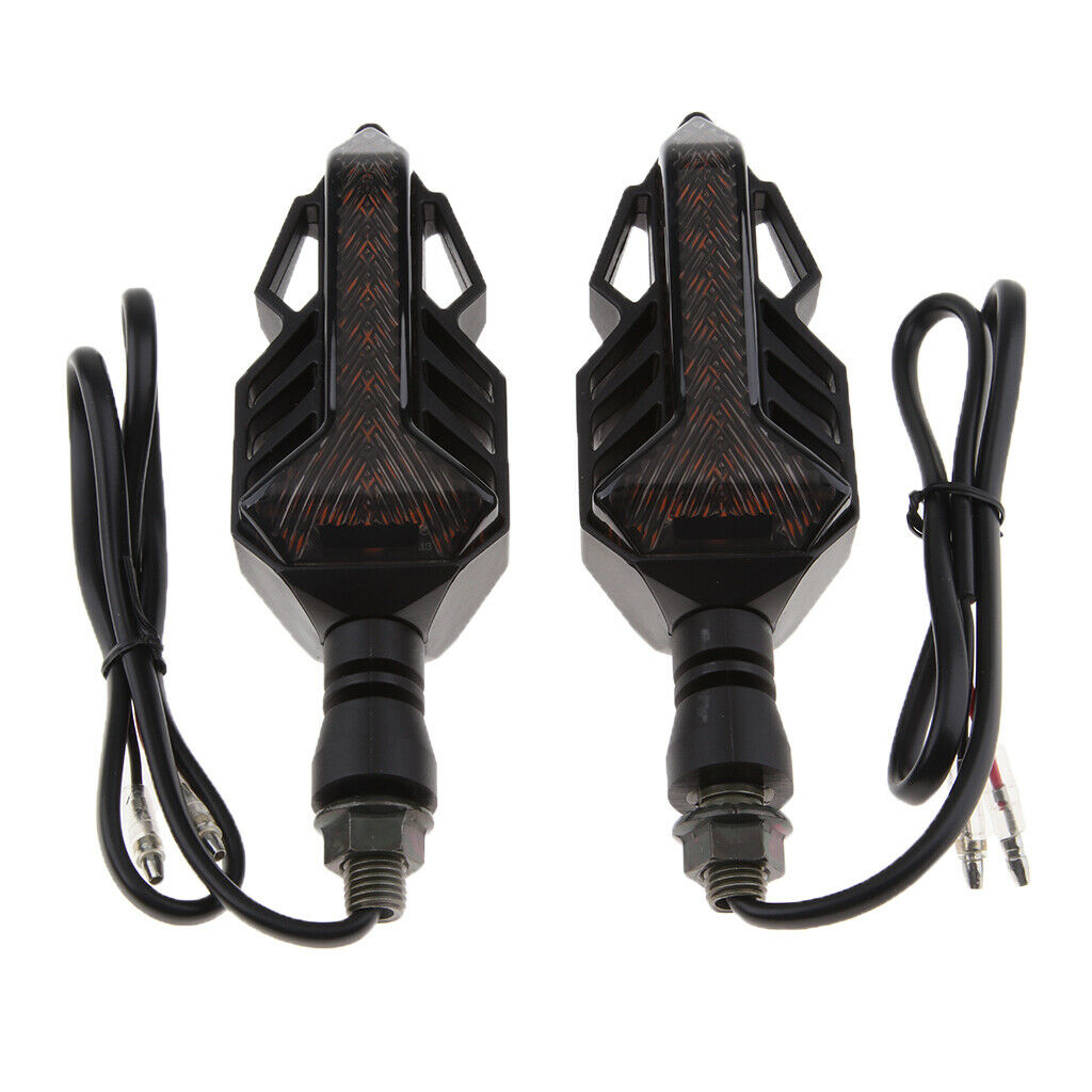 2pcs LED Universal Motorcycle Turning Signal Lamp Flash Light Lamp 12V