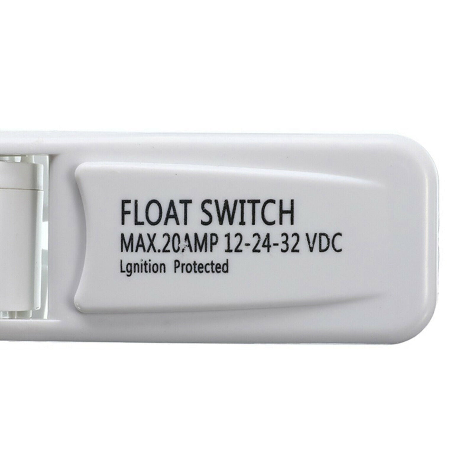 20 AMP Electric Marine Pump Float Switch DC Water Level Controller White