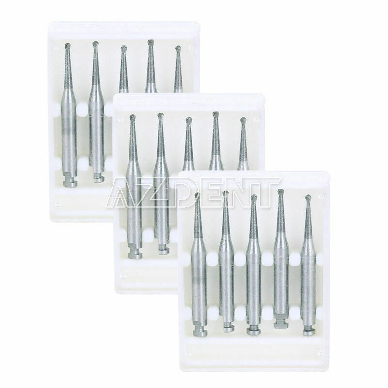 10Box Dental Angle Tungsten Turbine Burs Low Speed Handpiece RA NSK Style