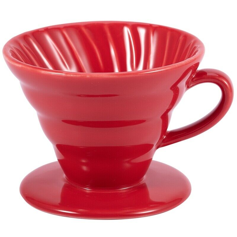 Ceramic Coffee Dripper Engine V60 Style Coffee Drip Filter Cup Permanent Pour X9