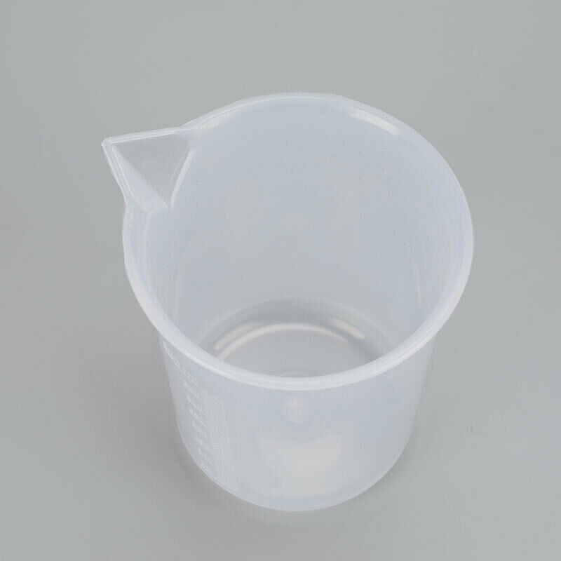 400mL Plastic Measuring Cup For Laboratory Beaker Graduated Cup Kitchen B.l8
