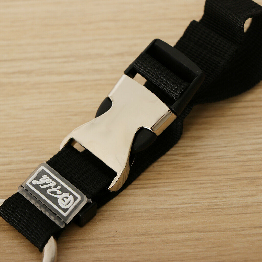 Travel Backpack Luggage Sleeping Bag Mattress Long Lash Strap Outdoor - Black,