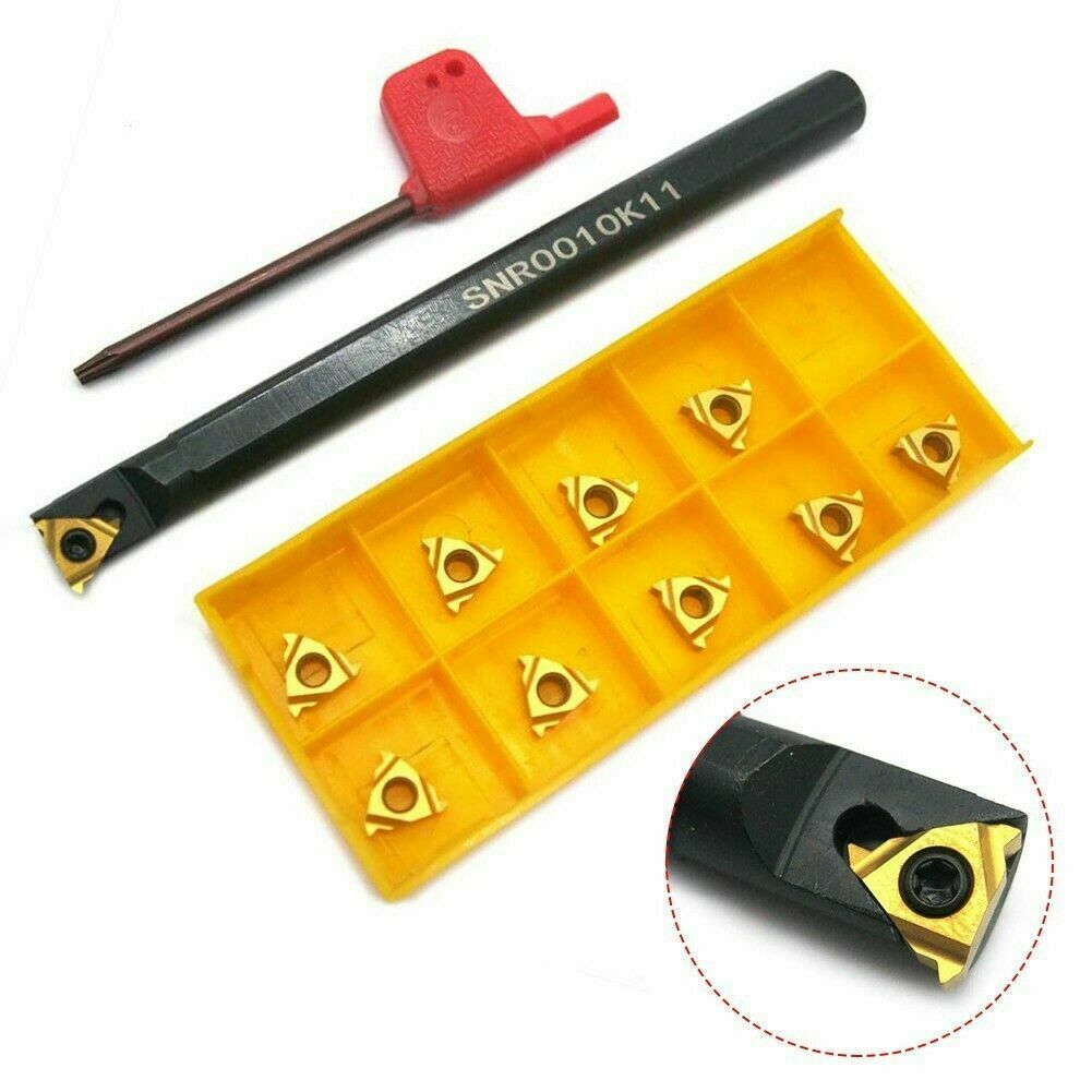 SNR0010K11 Threading Turning Boring Bar Holder +11IR AG60 BP010 Threading insert