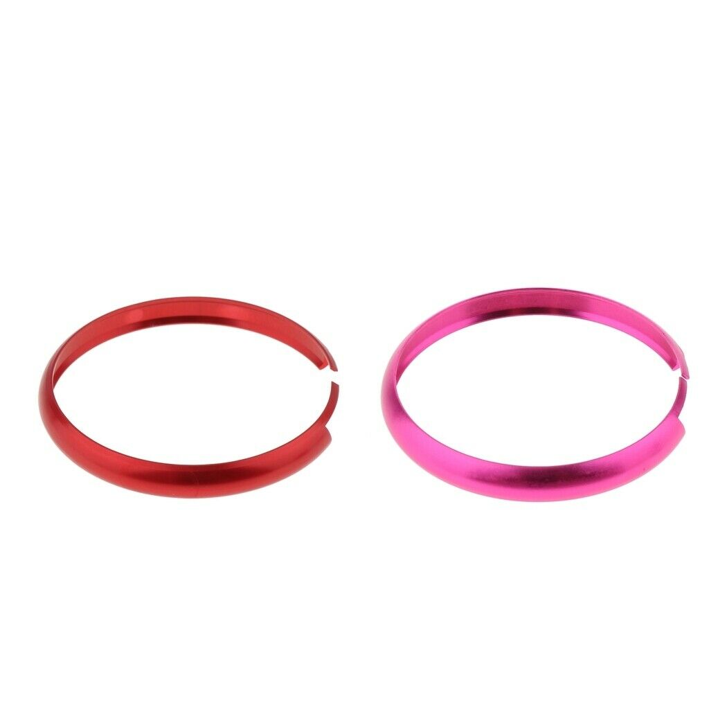 Aluminum Key Ring Trim Chain For Mini Cooper Clubman Countryman Pink+Red