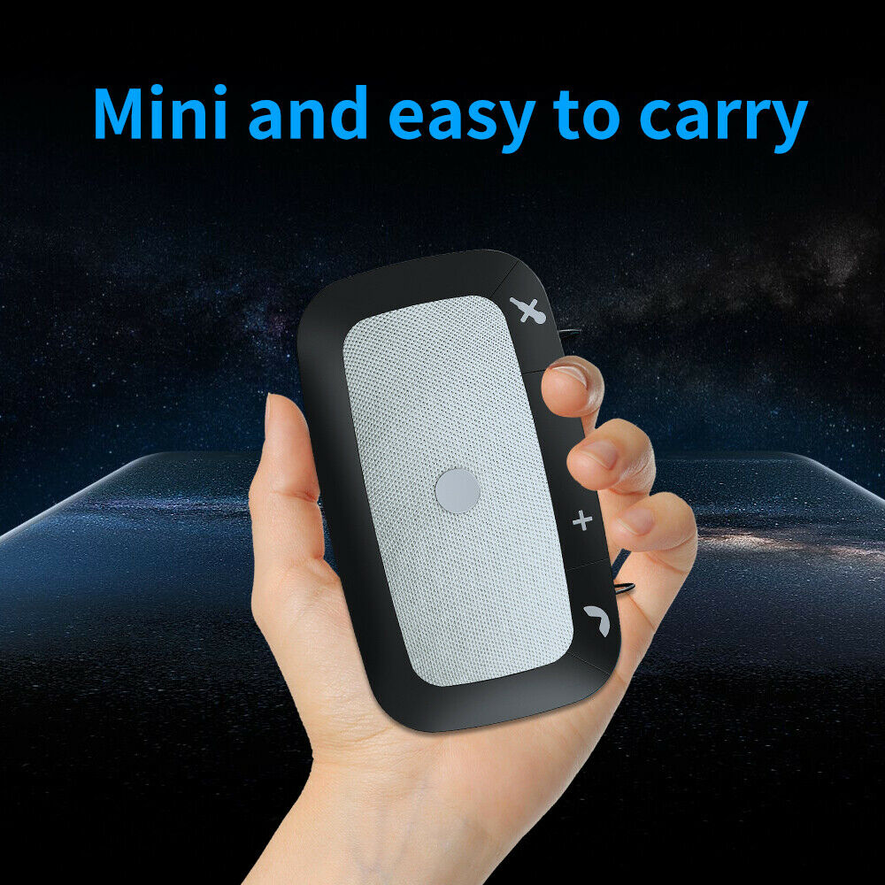 Wireless Bluetooth 5.0 Audio Receiver Speakerphone MP3 Player Car Kit Handsfree