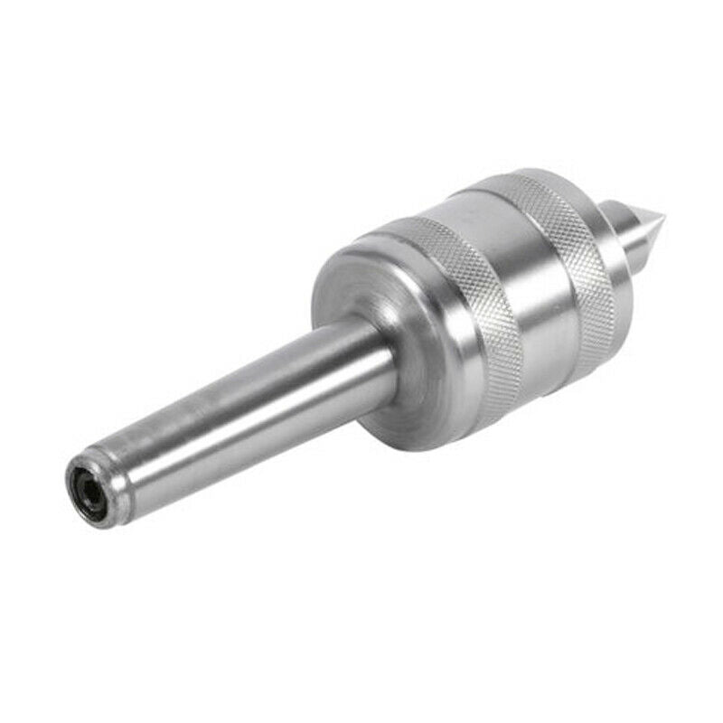 1X MT2 Lathe Chuck Live Center Morse Taper Triple Bearing Heavy Duty Woodworking