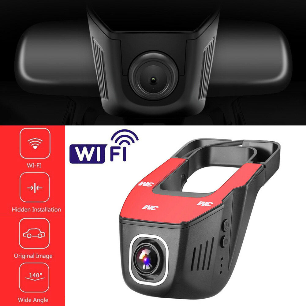 Hidden Wifi Car DVR Vehicle Camera Video Recorder Dash Cam Night Vision 1080P HD