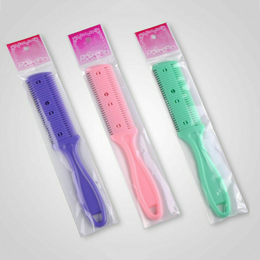Pro Scissor DIY Hair Razor Comb Salon Hairdressing Thinning Trimmer