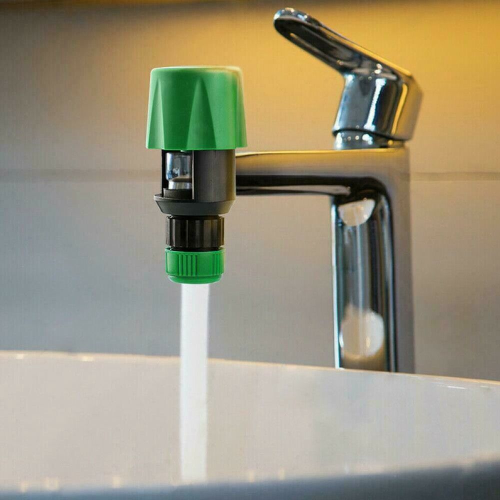 1x Kitchen Garden Hose Pipe Connector Rounds Square Mixer Multi Taps Adaptor AU