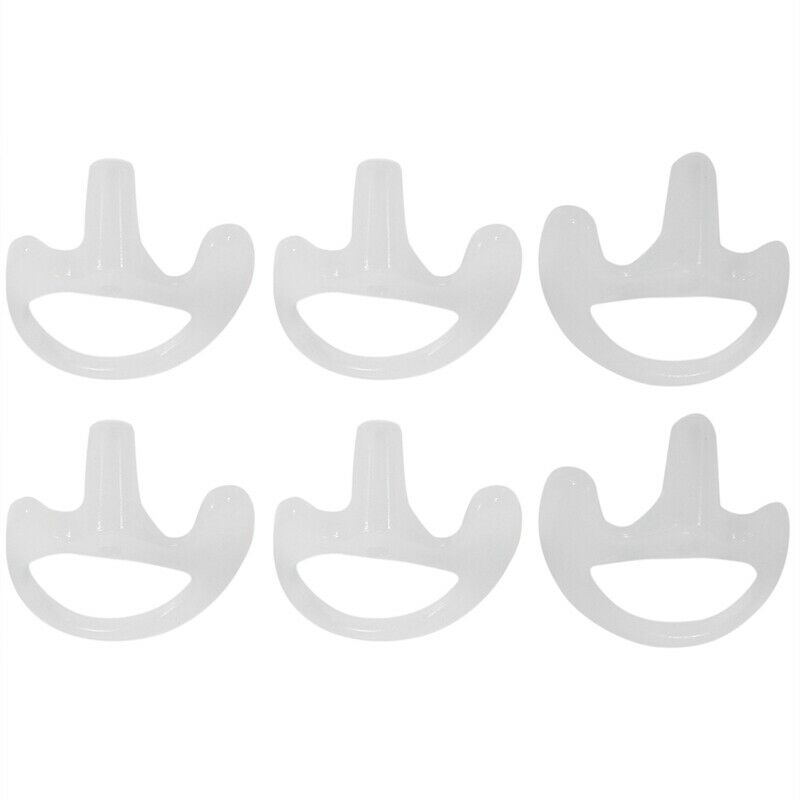 3 Pairs Transparent Silicone Soft Earbud for Walkie Talkie Covert Acoustic TubL5