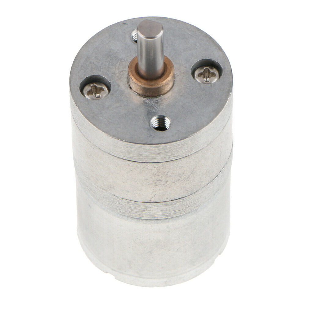 2 Pieces Mini Gear Electric Motor Gearmotors 1800rpm High Torque for DIY