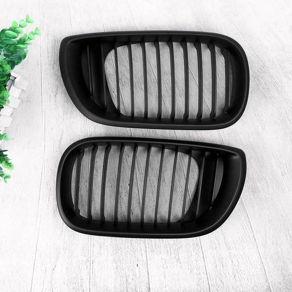 1 Pair Front Kidney Grille for BMW 3 Series E46 4 Doors 02-05 Car Racing @