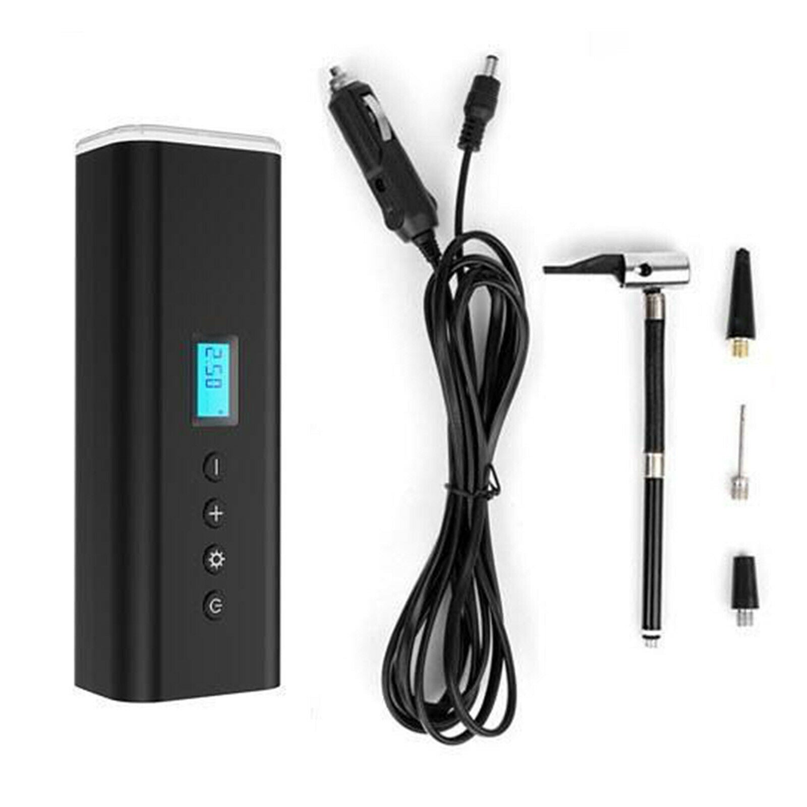 Portable 14.8V Auto Air Tire Pump Smart Car Electric Inflator Wired