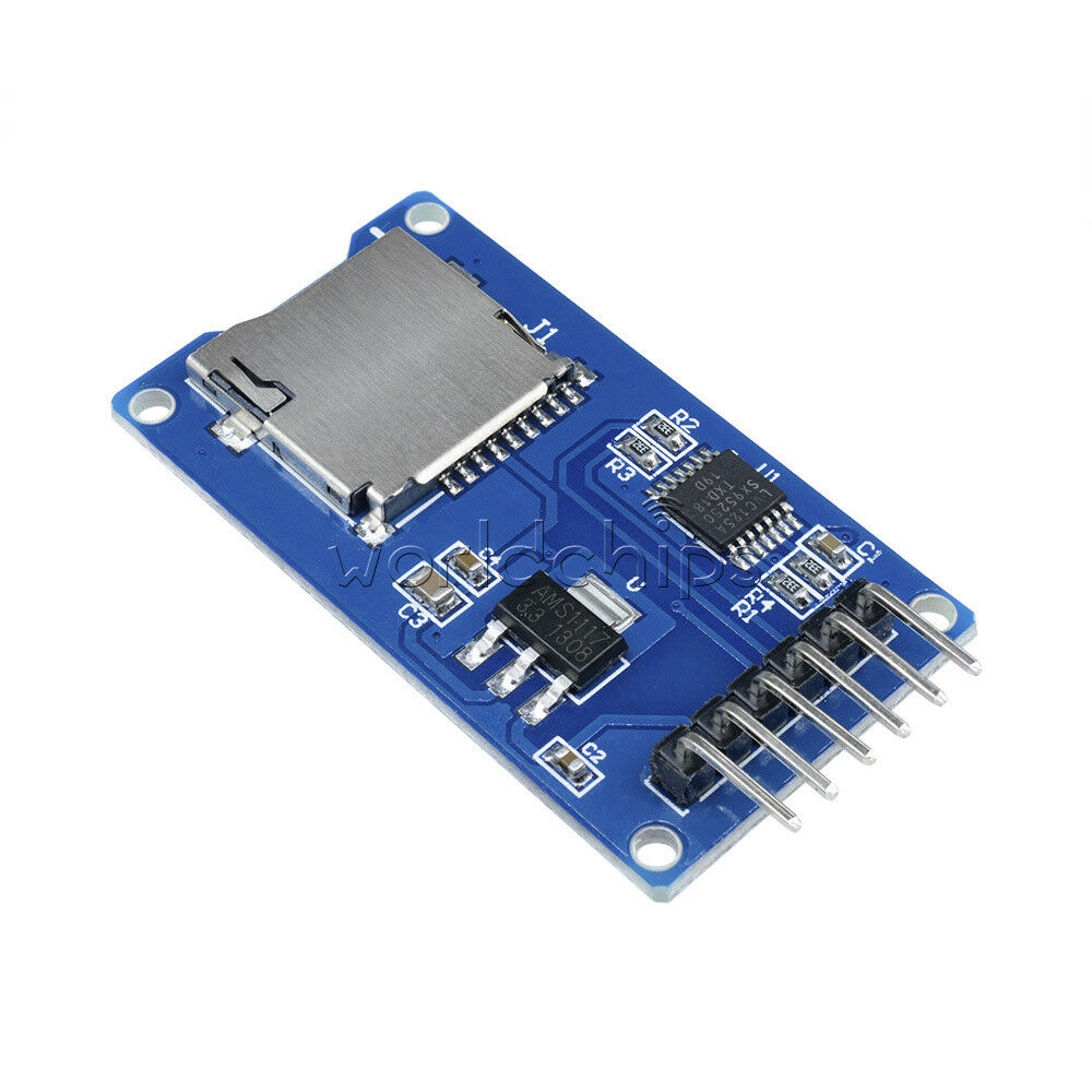 2PCS 3.3V SPI Mciro SD TF Card Memory Shield Module Storage Board for Arduino