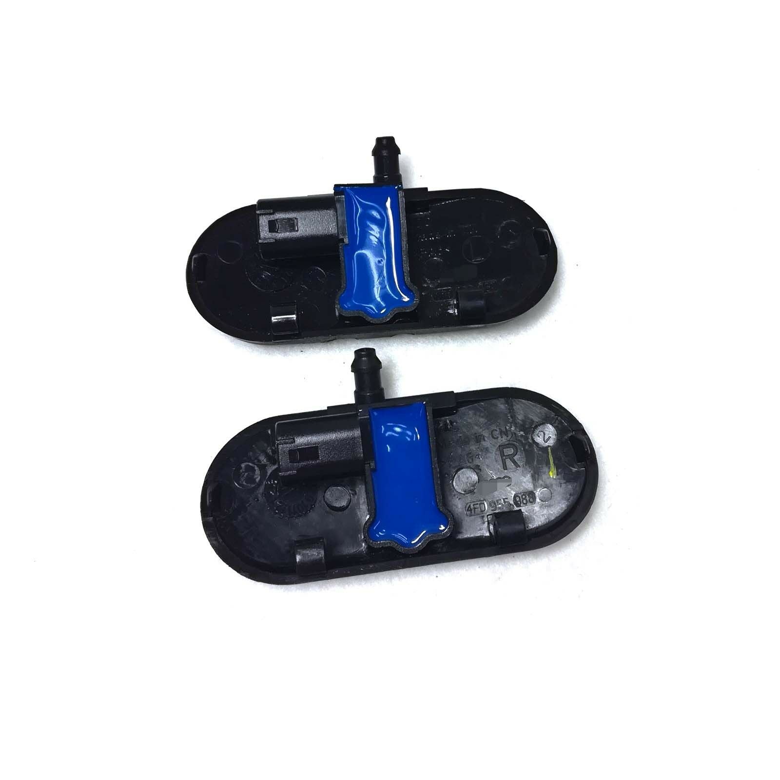 Fit For Audi A6 S6 Quattro A4 A3 A8 Windshield Washer Nozzle Heated Jet Pair L&R