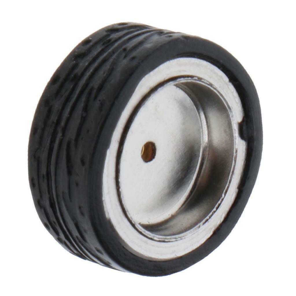 4Set Car Rubber Wheel A3/A9/A13/A19 20Wheels with 12 axles 20 end caps