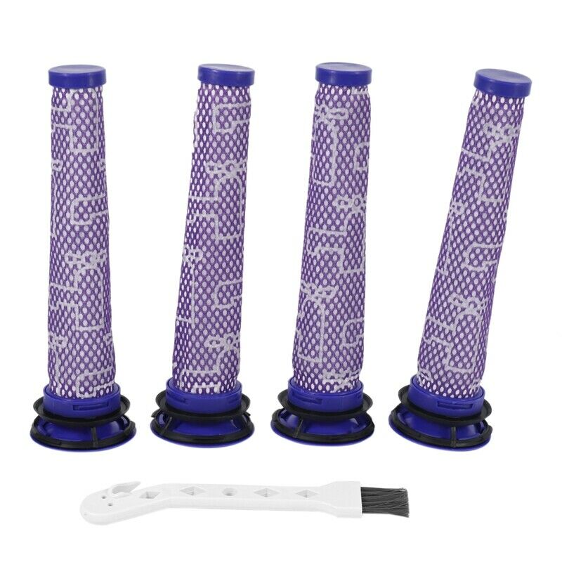 4 Pack Pre-Filters Compatible with Dyson Dc58,Dc59,V6,V7,V8,Washable ReplacemeL6