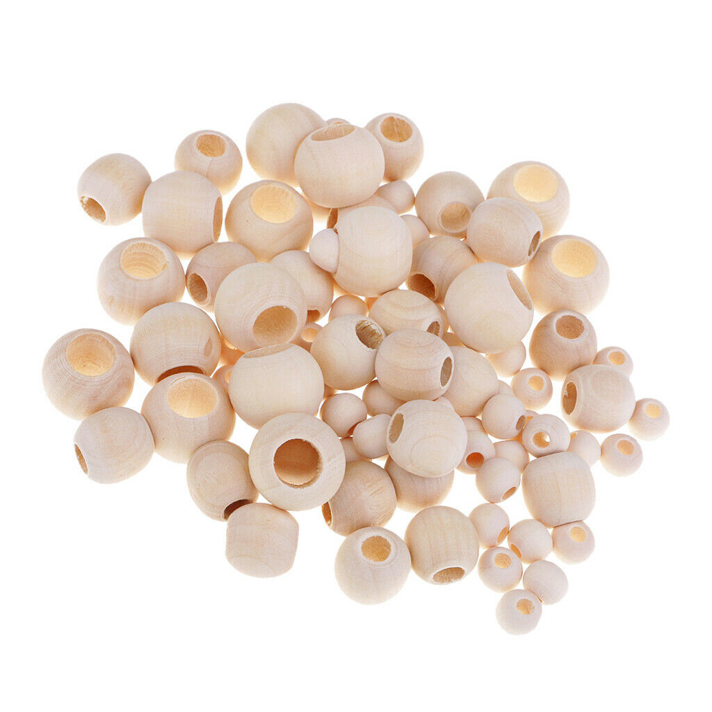 220x Round Macrame Beads Loose Bead for DIY Crafts Bracelet Jewelry Beading