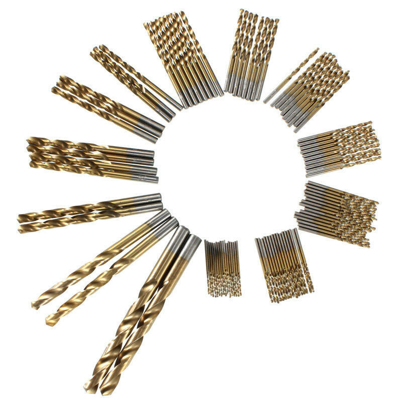 Metal HSS Metric Drill Bits set 99pc Packs1.5mm to 10mmfor Steel & Wood