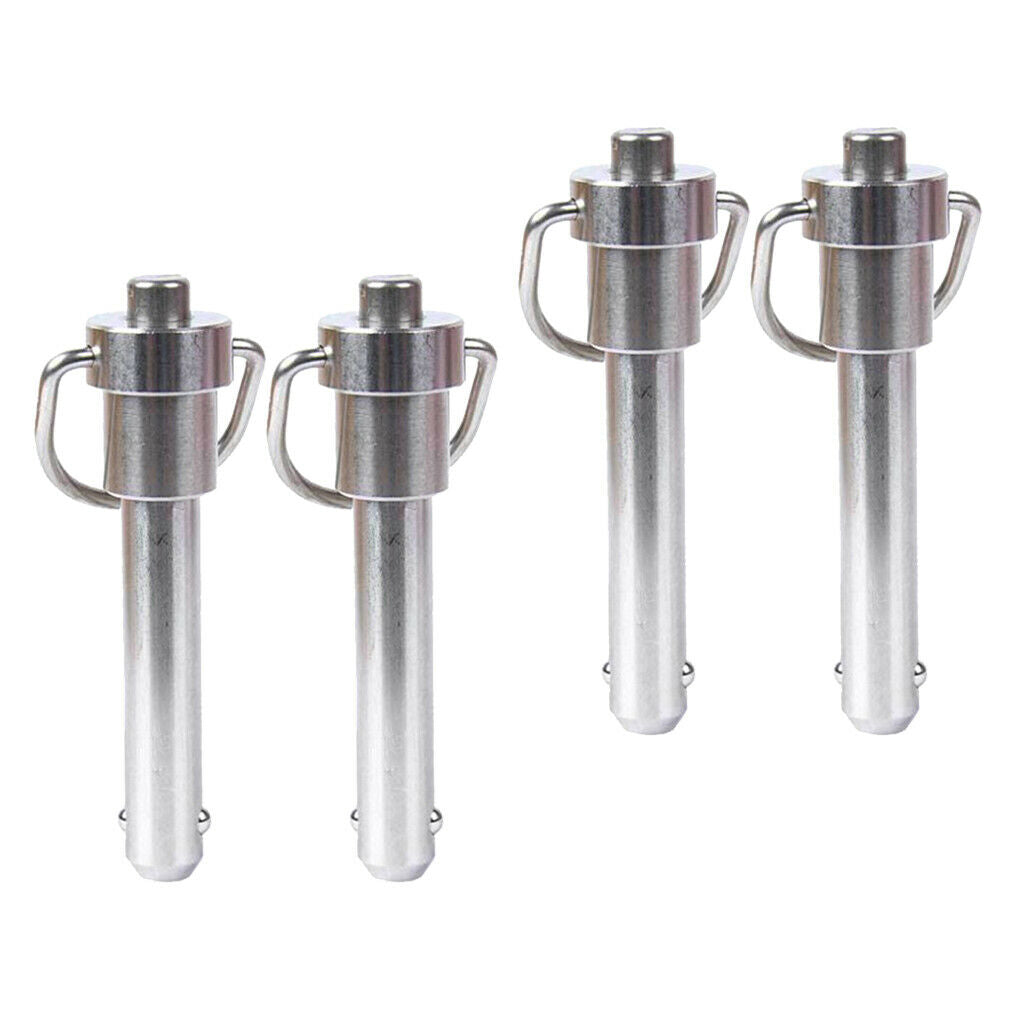 4 Pack Push Pull Ball Lock Pins Lock Release Quick Release Lock Pin 20mm