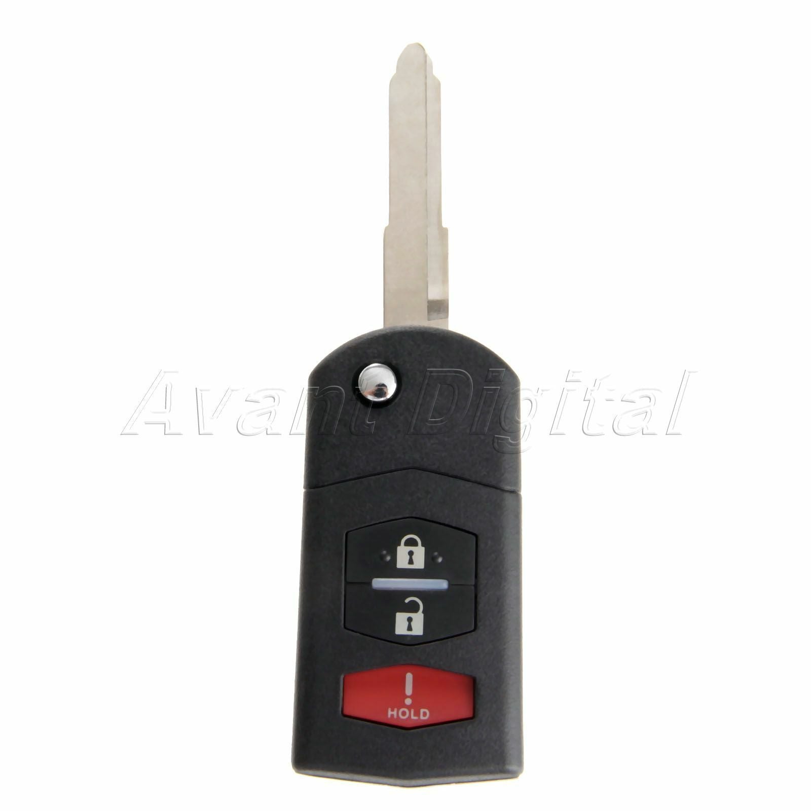 3 Btn Folding Car Remote Flip Key Fob Case Shell for Mazda 3 5 6 RX-8 CX-7 CX-9