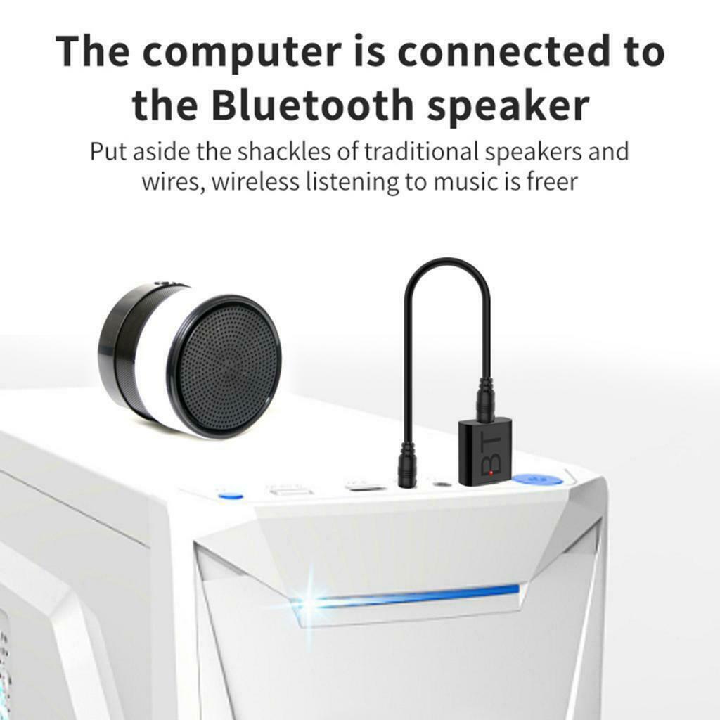 Wireless USB Bluetooth V5.0 Transmitter And Receiver 2 in 1 Audio Home Adapter