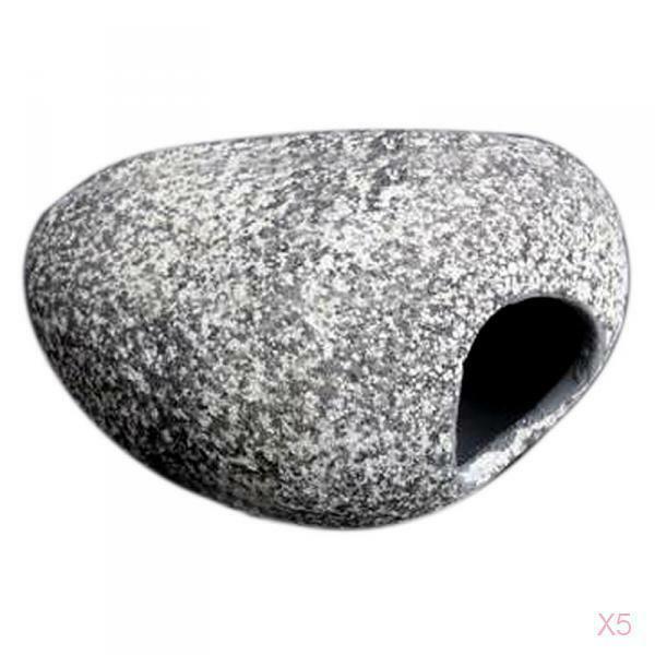 5pcs   Cichlids Rock Cave Breeding Stone Aquarium Landscaping Ornaments