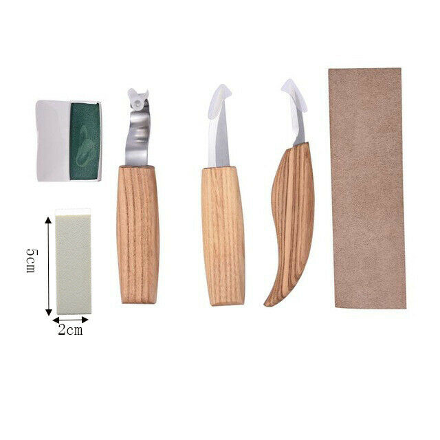 Wood Carving Knives Set  Spoon Kit Whittling Carpenter Tools Woodworking Tools