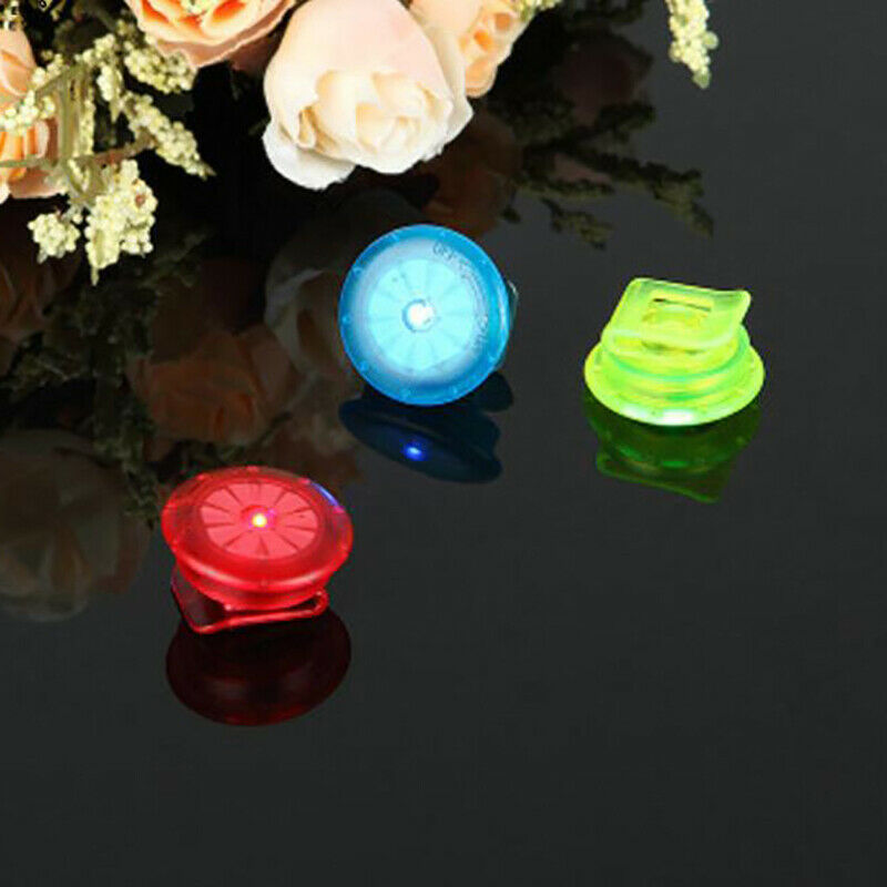 3Pcs LED Safety Light Clip On Runner Dog Bikes Running Night Warning Light ClCH