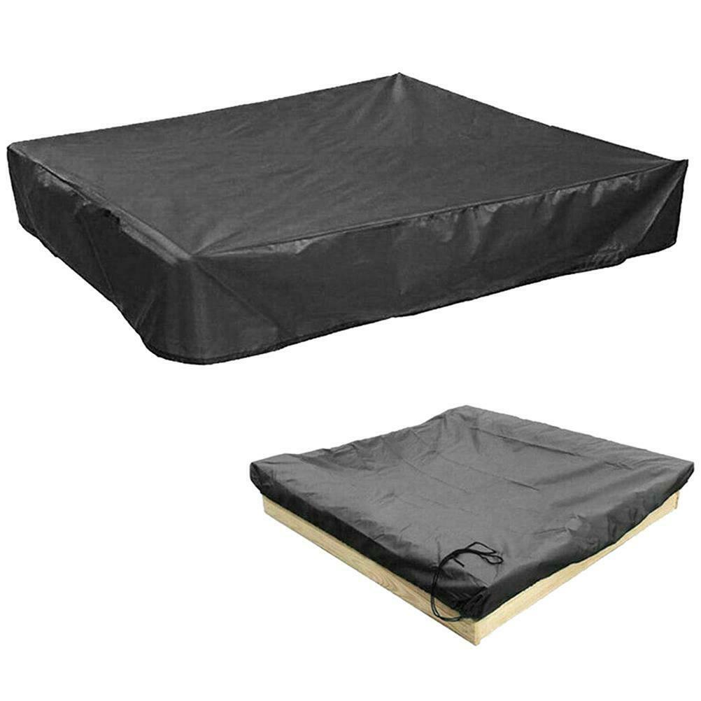 Sandpit Pool Cover Tarpaulin Outdoor Garden Sun Protection Dustproof Waterproof