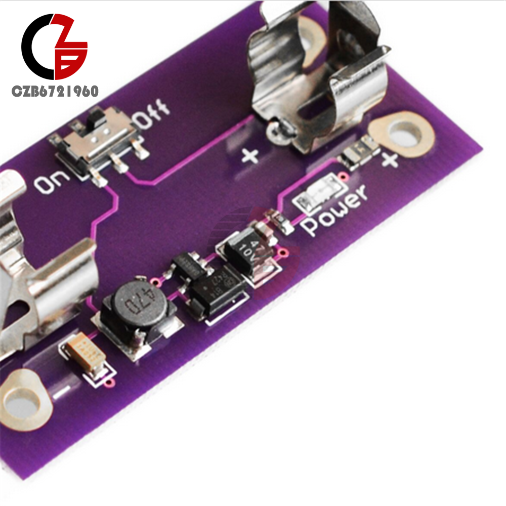 New LilyPad Power Supply Converter Module AAA Battery Step up to 5V for Arduino