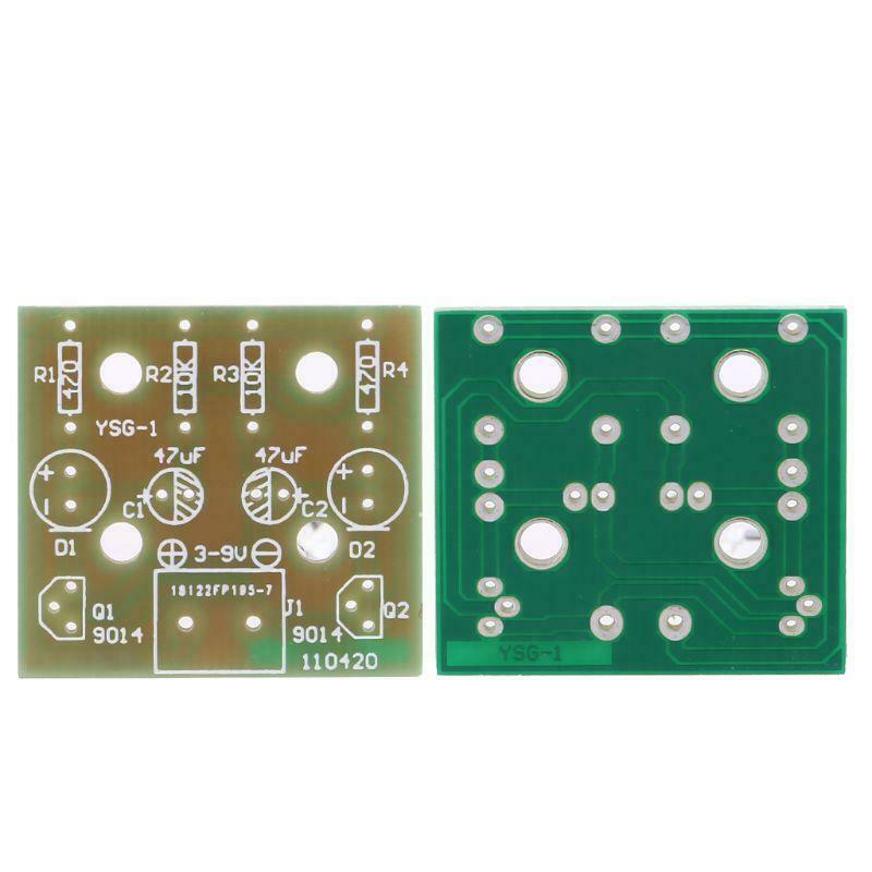 1Set Electronic DIY Making Kits Flashing Lamp Electronic Circuit Board Parts