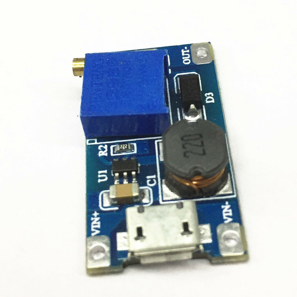 DC-DC Boost Step-up Regulator Converter USB 2~24V to 5V 9V 12V 24V Module