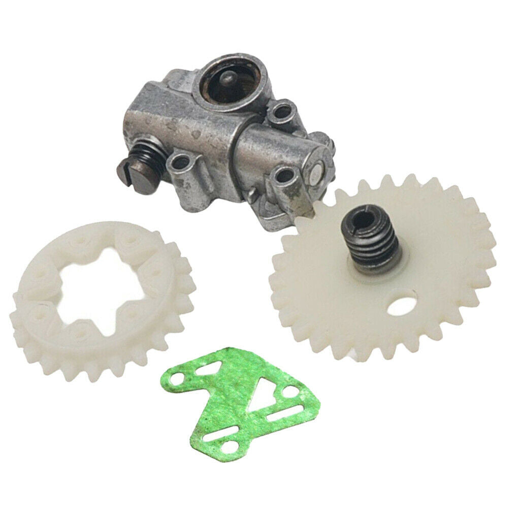 4-in-1 Oil Pump Worm Gear Chainsaw Parts f/STIHL MS028 038 Replace 1119 640 3200