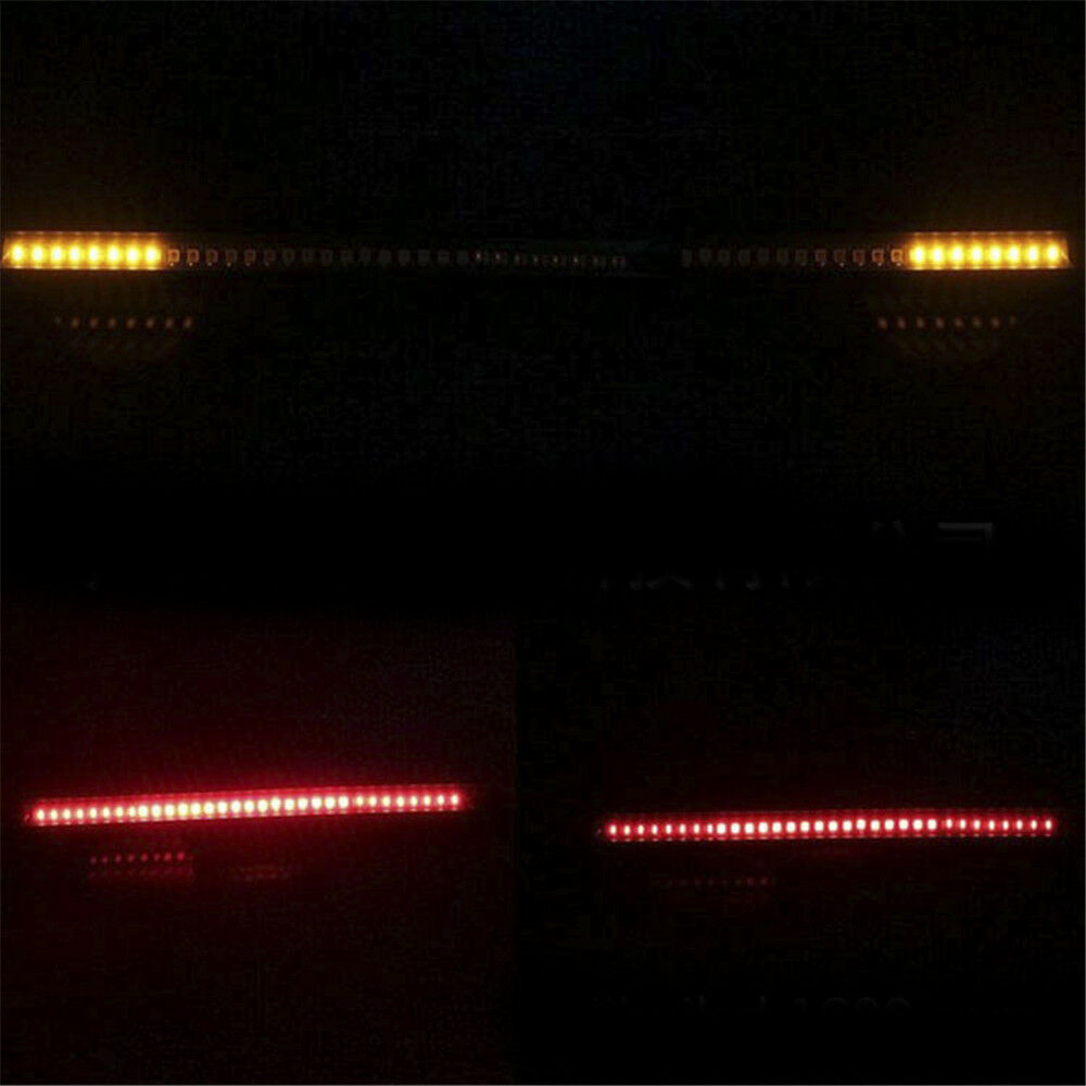 Motorcycle LED Scrambler Brake Tail Light Turn Signal For Bobber Cafe Racer JT