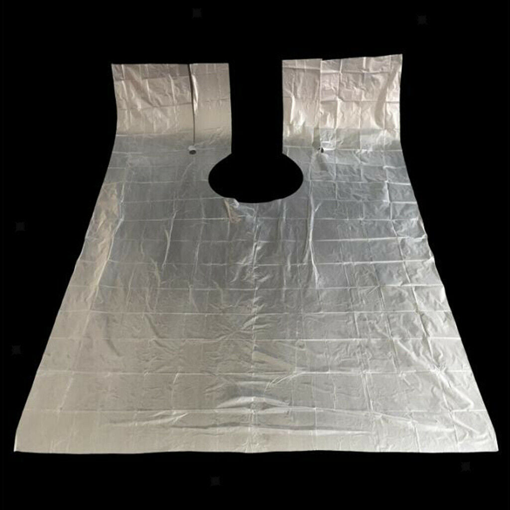 600 Pieces Disposable Hair Cutting Capes Salon Gowns Barber Cloth Aprons