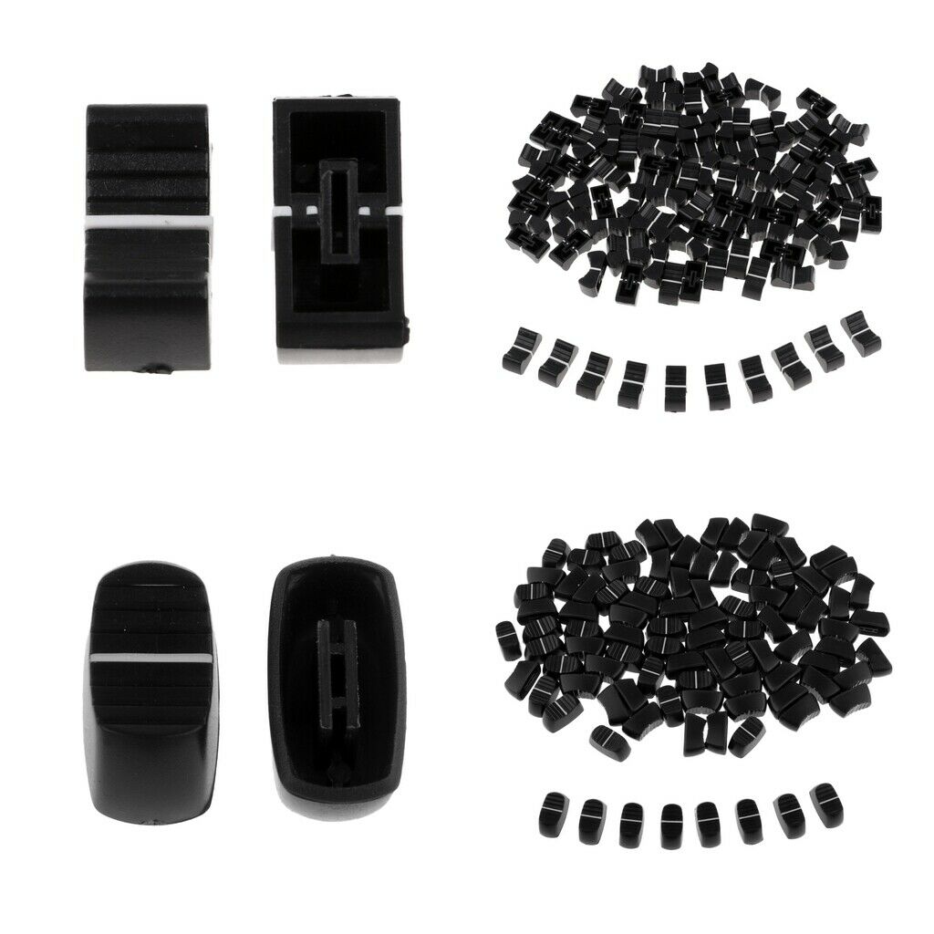 Set of 200 6mm/8mm Fader Knob Caps Slider Fader Knob Slider Mixers Knob