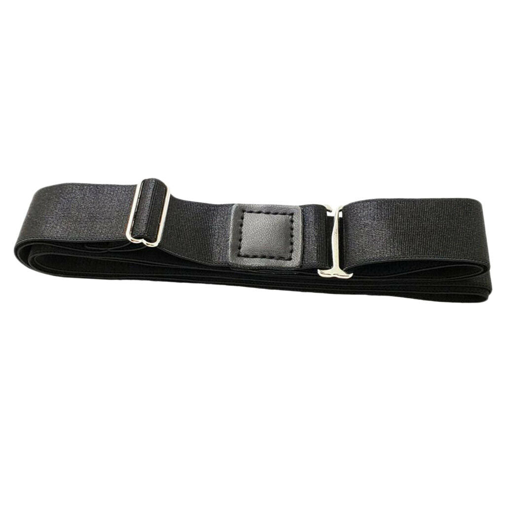 Shirt Belt with Extensible Adjustable Buckle Stay Belt Sweat Resistant T-Shirt