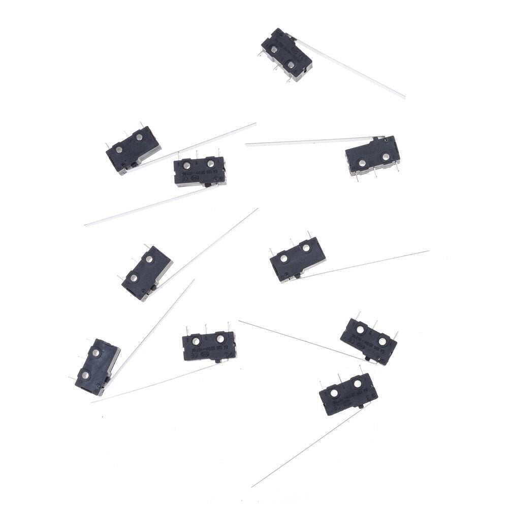 10PCS V-153-1C25 Limit Switch Long Straight Hinge Lever Type SPDT Micro SwitchSJ