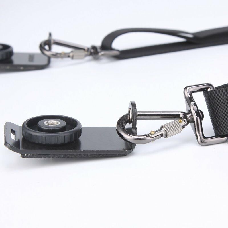 Black Camera Belt Single Neck Shoulder Strap Sling for DSLR Sony Canon Nikon New
