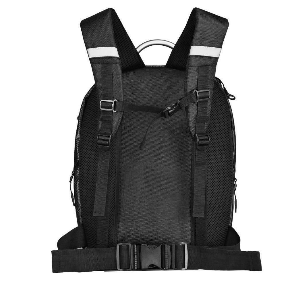 Motorcycle Backpacks with Helmet Holder, Hiking Daypacks for Cycling, Camping,
