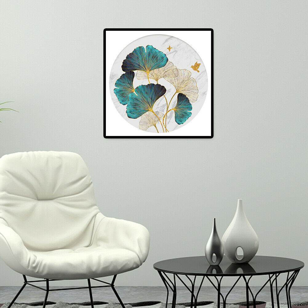 Lotus Leaf 5D DIY Full Round Drill Diamond Painting Cross Stitch for Gifts @