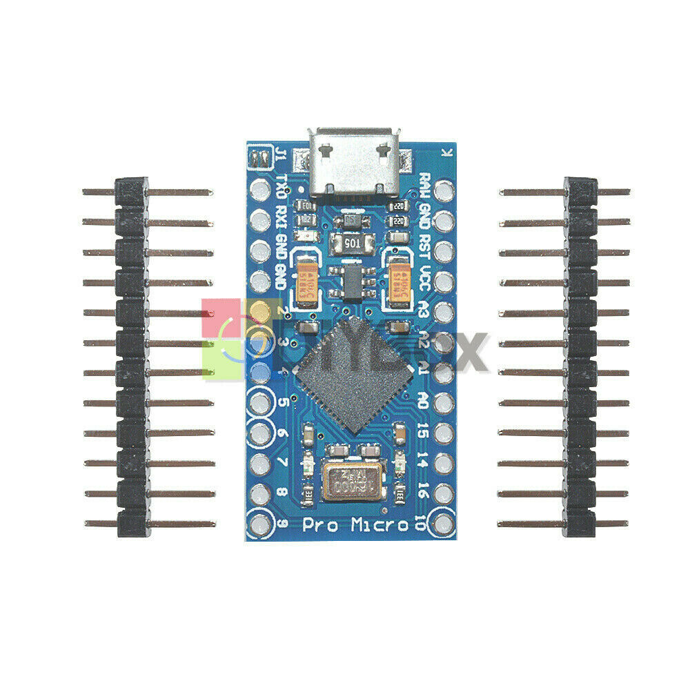 5PCS Pro Micro Leonardo ATmega32U4 5V 16M Replace ATmega328 Pro Mini For Arduino